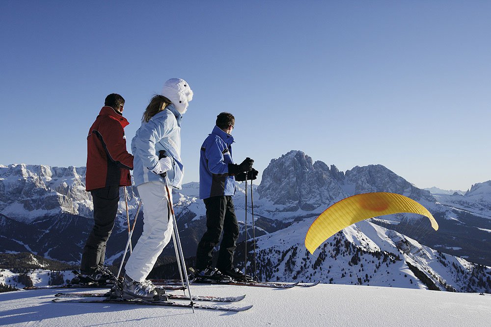Winter in Seis am Schlern - Skiurlaub in den Dolomiten